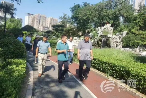 守护绿色绽放美丽 墨河公园迎第三季度园林养护检查