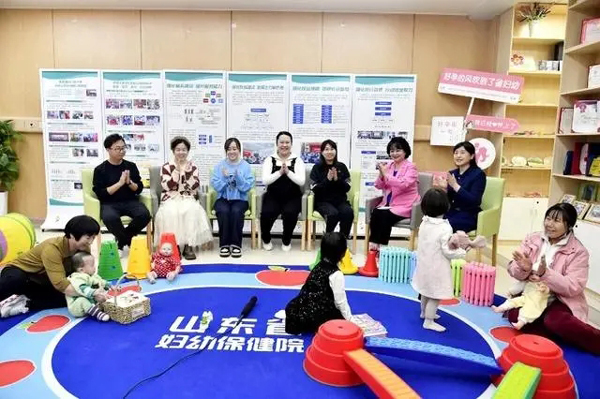 防艾宣传活动在山东省妇幼保健院举行，鞠萍担任宣传大使